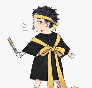 🔖 emoji akashi keiji chibi Telegram sticker 13 of 35