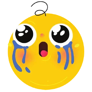 😭 emoji Chat Circle Telegram sticker 18 of 103