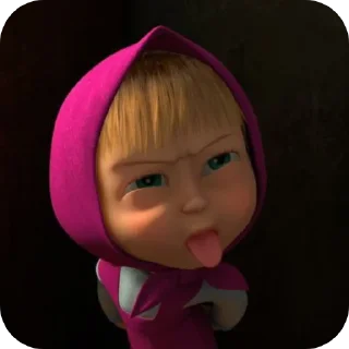 🤲 emoji masha and the bear @amneedsleep Telegram sticker 7 of 46