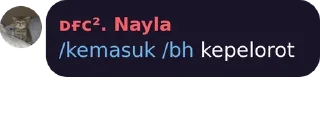 😱 emoji Nayla malas ngetik Telegram sticker 18 of 24