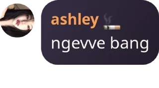 Sticker from ashley 🚬