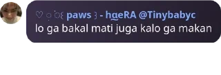 Sticker from Hak milik haera
