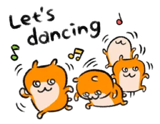 ⭐ emoji 英語でちゅ！クソハムちゃん @moe_sticker_bot Telegram sticker 1 of 40