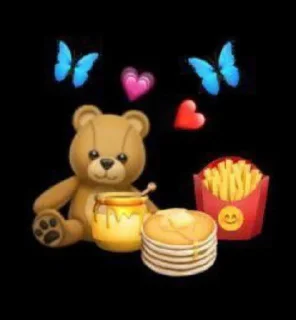 🍯 emoji Ezlyn's stic-pack (@TIANA_PRINCE_BOT) Telegram sticker 22 of 59