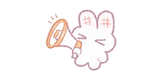🌟 emoji 棉花糖兔@breakzhan Telegram sticker 18 of 79