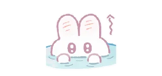 🌟 emoji 棉花糖兔@breakzhan Telegram sticker 17 of 79
