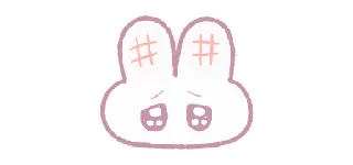 🌟 emoji 棉花糖兔@breakzhan Telegram sticker 19 of 79