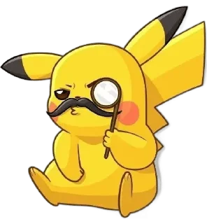 🌟 emoji Pikachu 💟 Telegram sticker 9 of 10