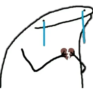 💔 emoji dark Telegram sticker 4 of 31