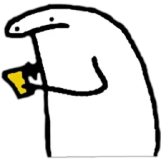 😟 emoji dark Telegram sticker 18 of 31