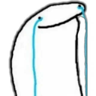 😭 emoji dark Telegram sticker 8 of 31