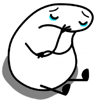 😀 emoji Deformitos sentados Telegram sticker 15 of 15