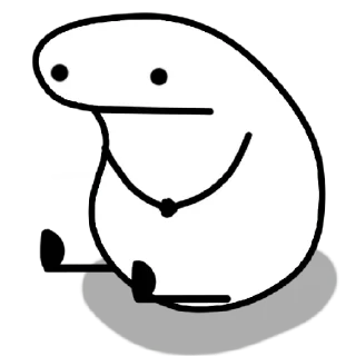 😀 emoji Deformitos sentados Telegram sticker 6 of 15