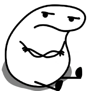 😀 emoji Deformitos sentados Telegram sticker 1 of 15