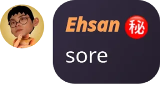 Sticker from dee