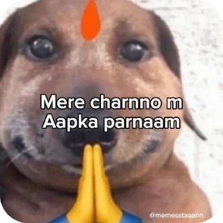 🙏 emoji Annie ka pack 😎 Telegram sticker 5 of 120