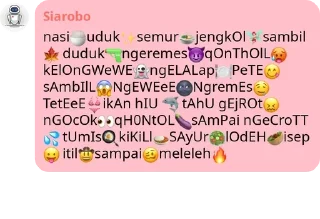 🍚 emoji sabar pack by @QuotLyBot Telegram sticker 7 of 120