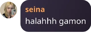 👳 emoji Seina Cantik Telegram sticker 2 of 5