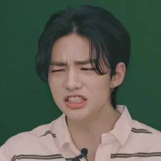 🤨 emoji random hyunjin! @traykieds Telegram sticker 23 of 40