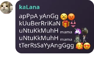 🥱 emoji lana chloe Telegram sticker 9 of 55