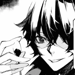 ⛓ emoji Dazai Osamu Beast | @suicideemaniac Telegram sticker 18 of 29