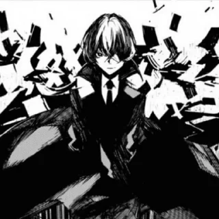 ⛓ emoji Dazai Osamu Beast | @suicideemaniac Telegram sticker 21 of 29