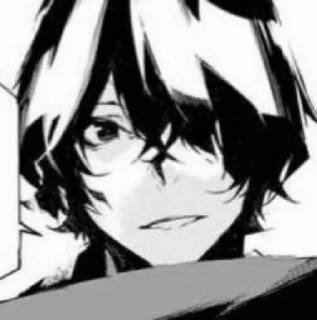 ⛓ emoji Dazai Osamu Beast | @suicideemaniac Telegram sticker 19 of 29