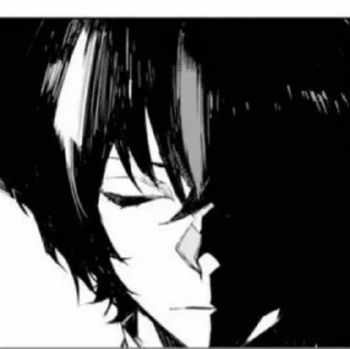 ⛓ emoji Dazai Osamu Beast | @suicideemaniac Telegram sticker 5 of 29
