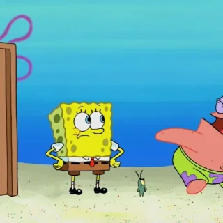 Sticker from 𝐒pongebob ៸៸ @millkyberry