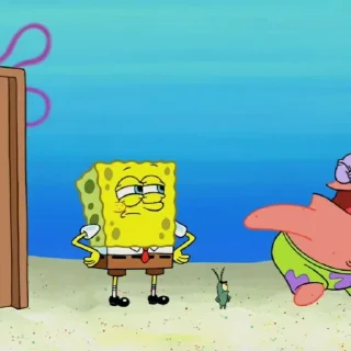 Sticker from 𝐒pongebob ៸៸ @millkyberry