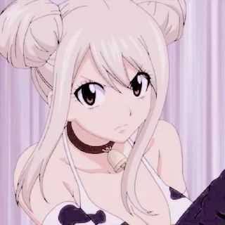 🎏 emoji Lucy Heartfilia - @amallinofficiaall Telegram sticker 14 of 45