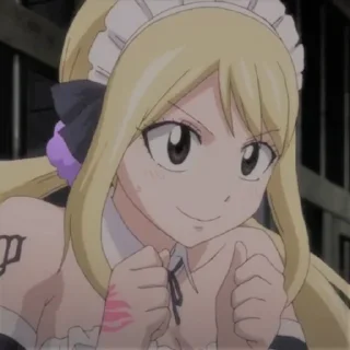 🍋 emoji lucy heartfilia- @raneranevl Telegram sticker 13 of 20