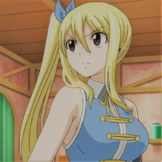 🍋 emoji lucy heartfilia- @raneranevl Telegram sticker 5 of 20