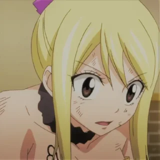 🍋 emoji lucy heartfilia- @raneranevl Telegram sticker 6 of 20