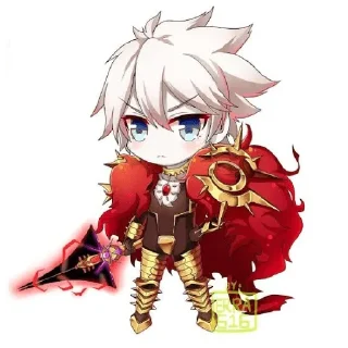 Sticker from Chibi fate