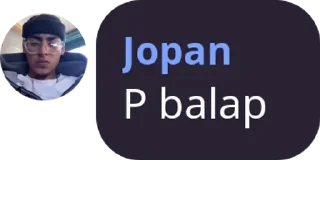 Sticker from Jovan