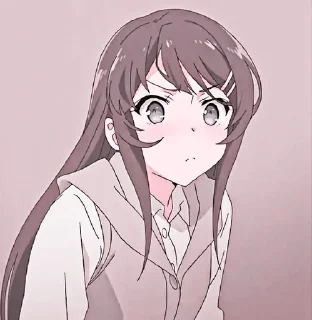 🌸 emoji 🌷sakurajima mai🌸 by :: @arlettagallery Telegram sticker 13 of 30