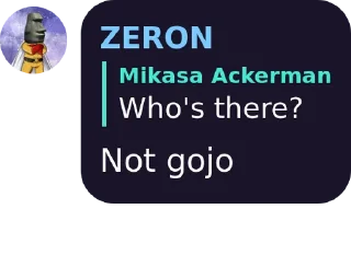 🤔 emoji ZERON's sticker pack (@Mikasa_Ackr_bot) Telegram sticker 5 of 73