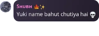 Sticker from Shubh 🌚