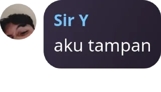 Sticker from Sir Y