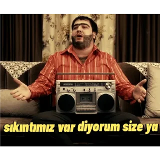😀 emoji Recep İvedik Telegram sticker 24 of 30