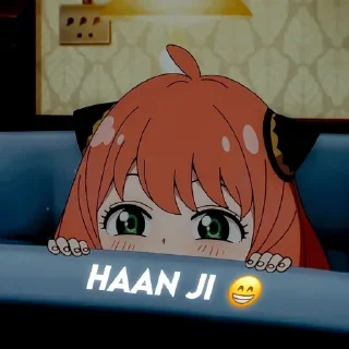 🤔 emoji Badmash Anya By @NIOAX Telegram sticker 19 of 47