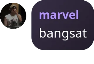 Sticker from marvel
