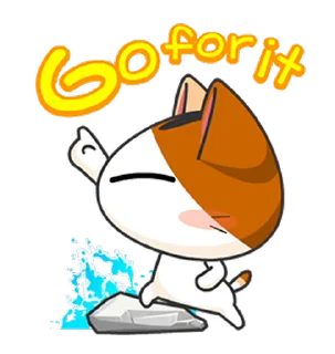 Sticker from Gojill The Meow Animated V.5 @moe_sticker_bot