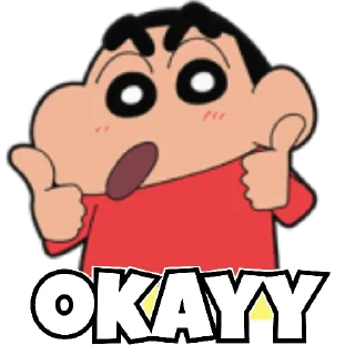 😀 emoji Shinchan Telegram sticker 11 of 15
