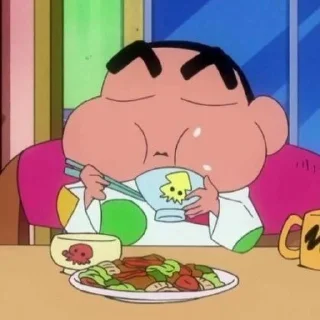 🍽 emoji Shinchan Telegram sticker 17 of 19