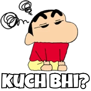 😀 emoji Shinchan Telegram sticker 10 of 15