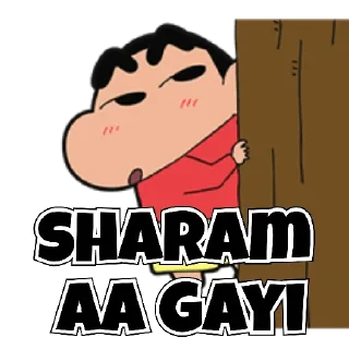 😀 emoji Shinchan Telegram sticker 8 of 15