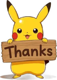Sticker from Pikachu 💟