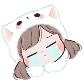 😭 emoji @waesticker I'm Yours! :3 Telegram sticker 15 of 42
